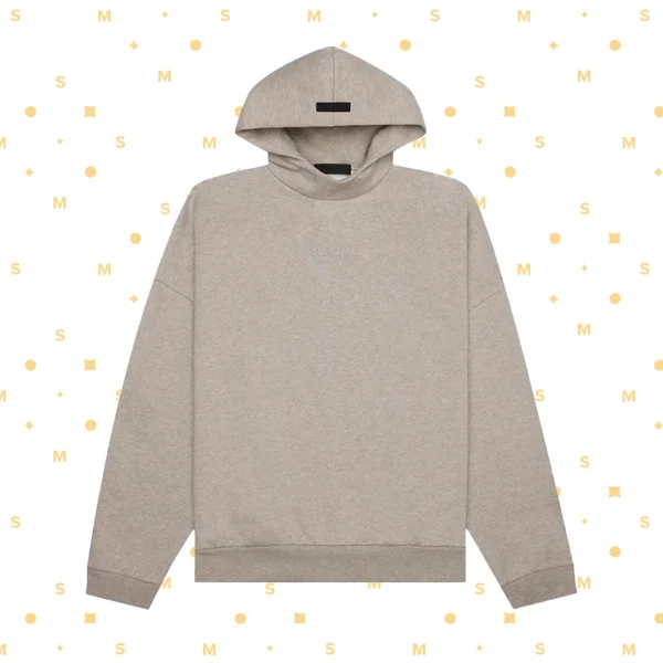 ESSENTIALS HOODIE CORE HEATHER