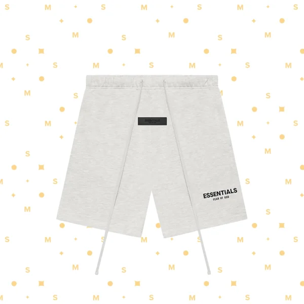 ESSENTIALS SWEATSHORT LIGHT OATMEAL